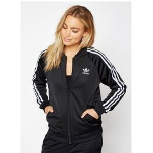 Adidas Originals SuperGirl women's track jacket in black size S